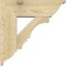Ekena Millwork Balboa Traditional Rough Sawn Bracket w/ Offset Brace, Douglas Fir, 8"W x 24"D x 24"H BKT0806X24X24BOA01RDF - alternate 2